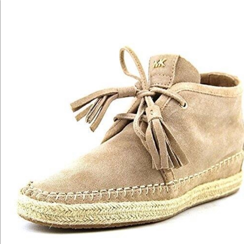 Michael Kors Kendrick Laceup Wedge Moccasin Bootie